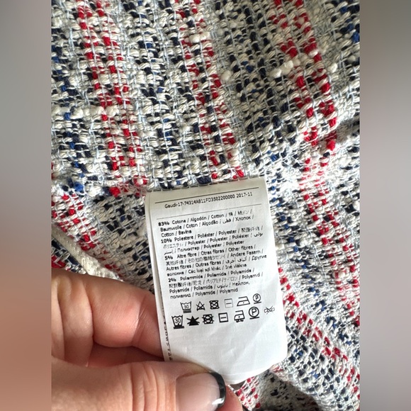 GAUDI Chic Multicolor Tweed Jacket (46) - Picture 9 of 10